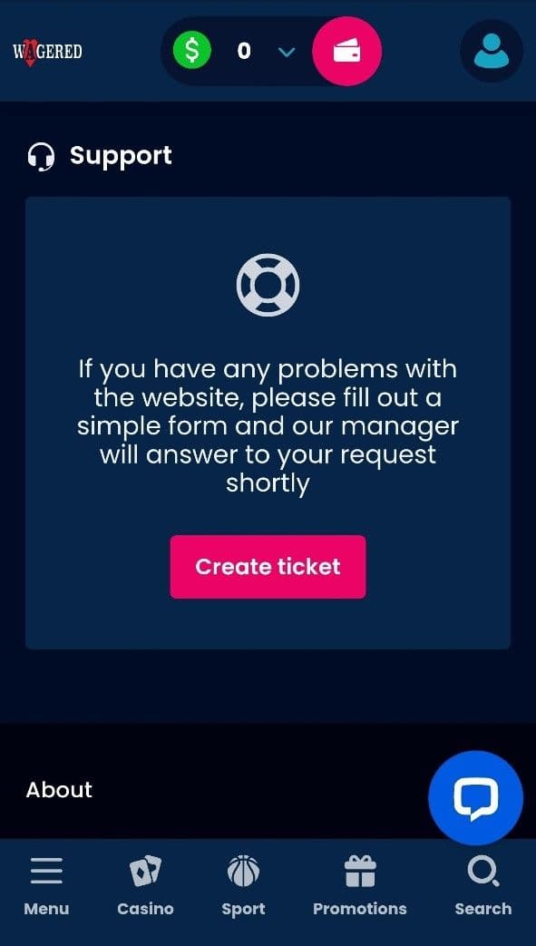 How to Contact Wagered Casino Customer Support