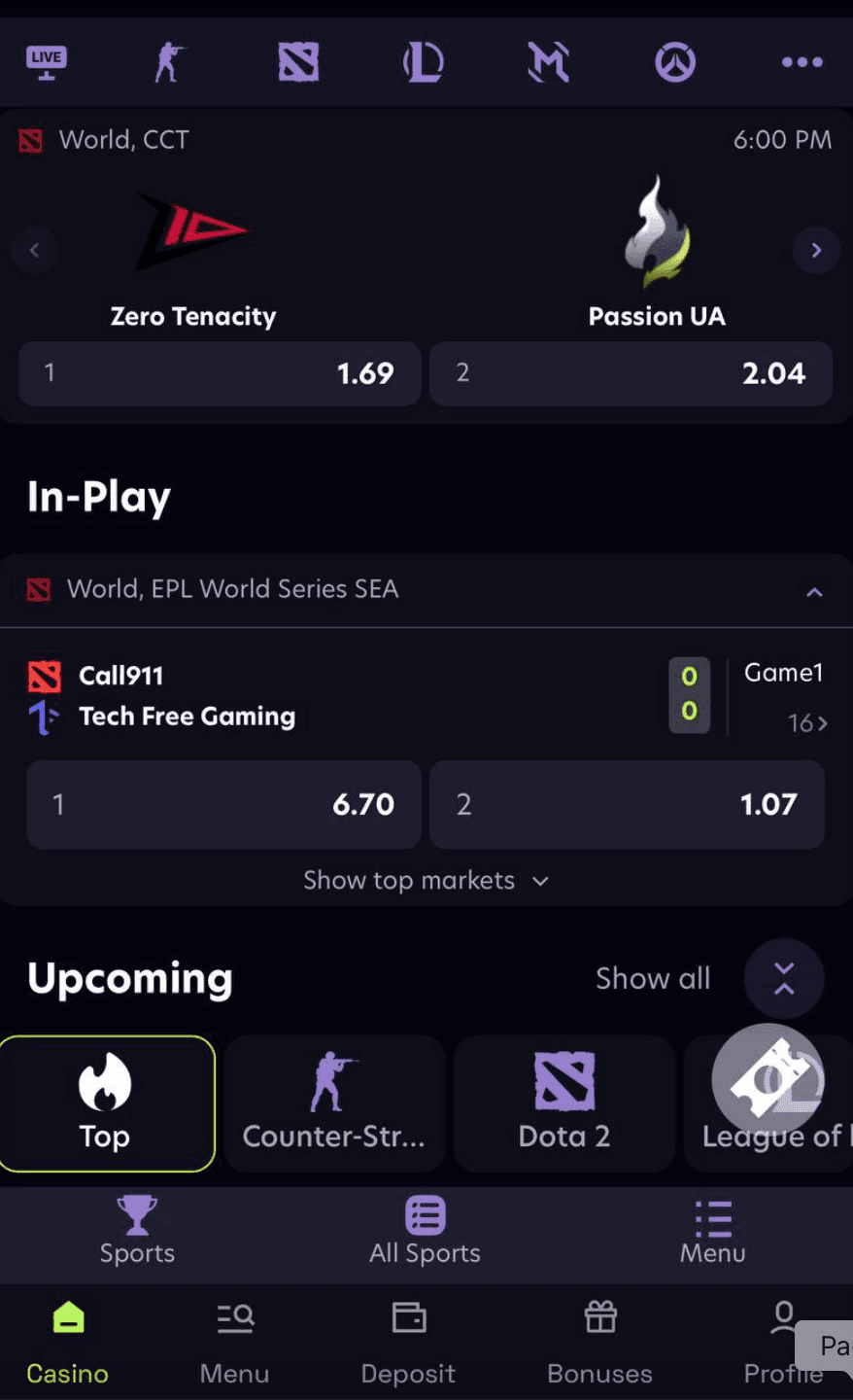 Immerion Esports Betting Review 