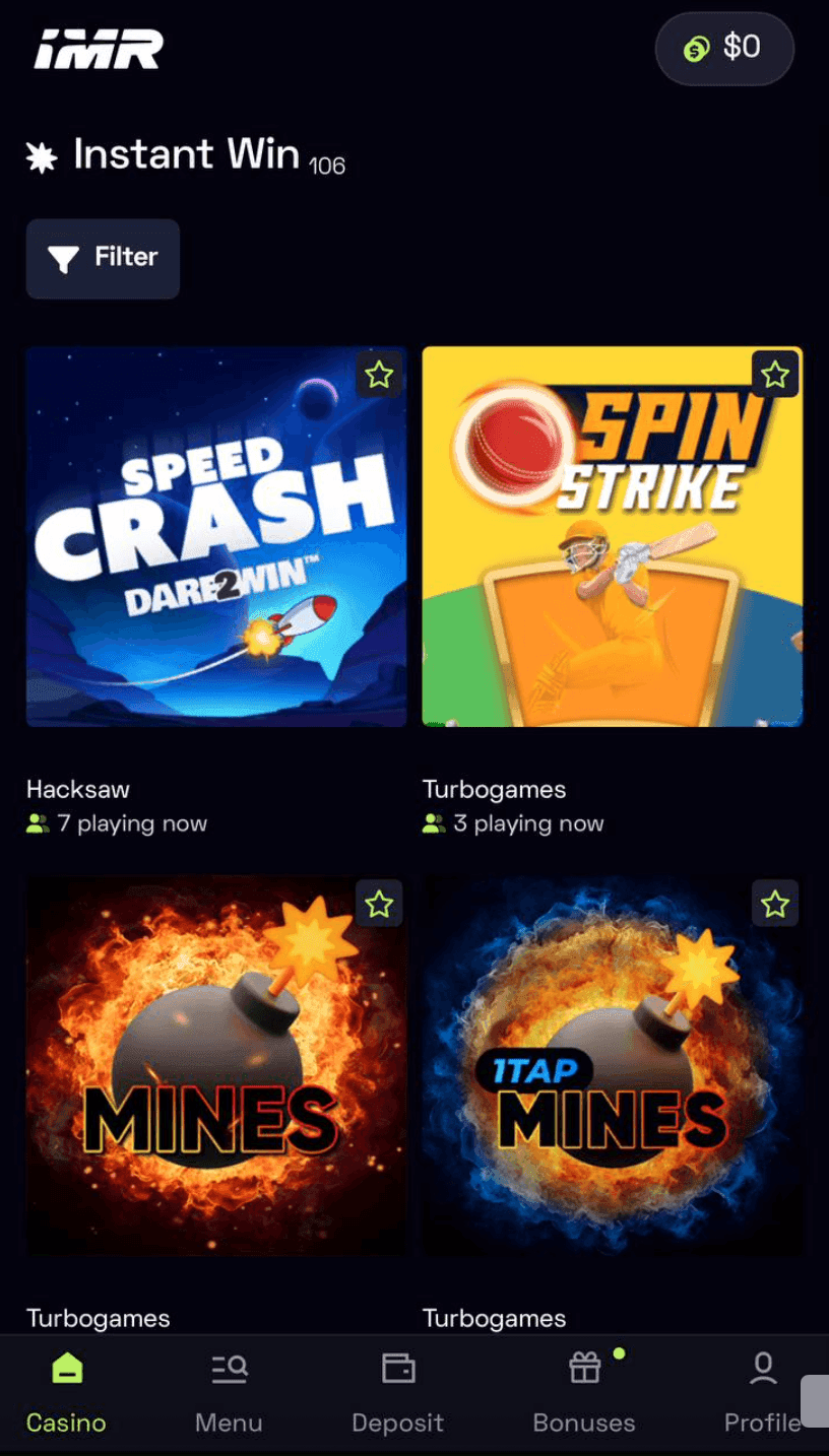 Instant Games – Fast-Paced Gambling 