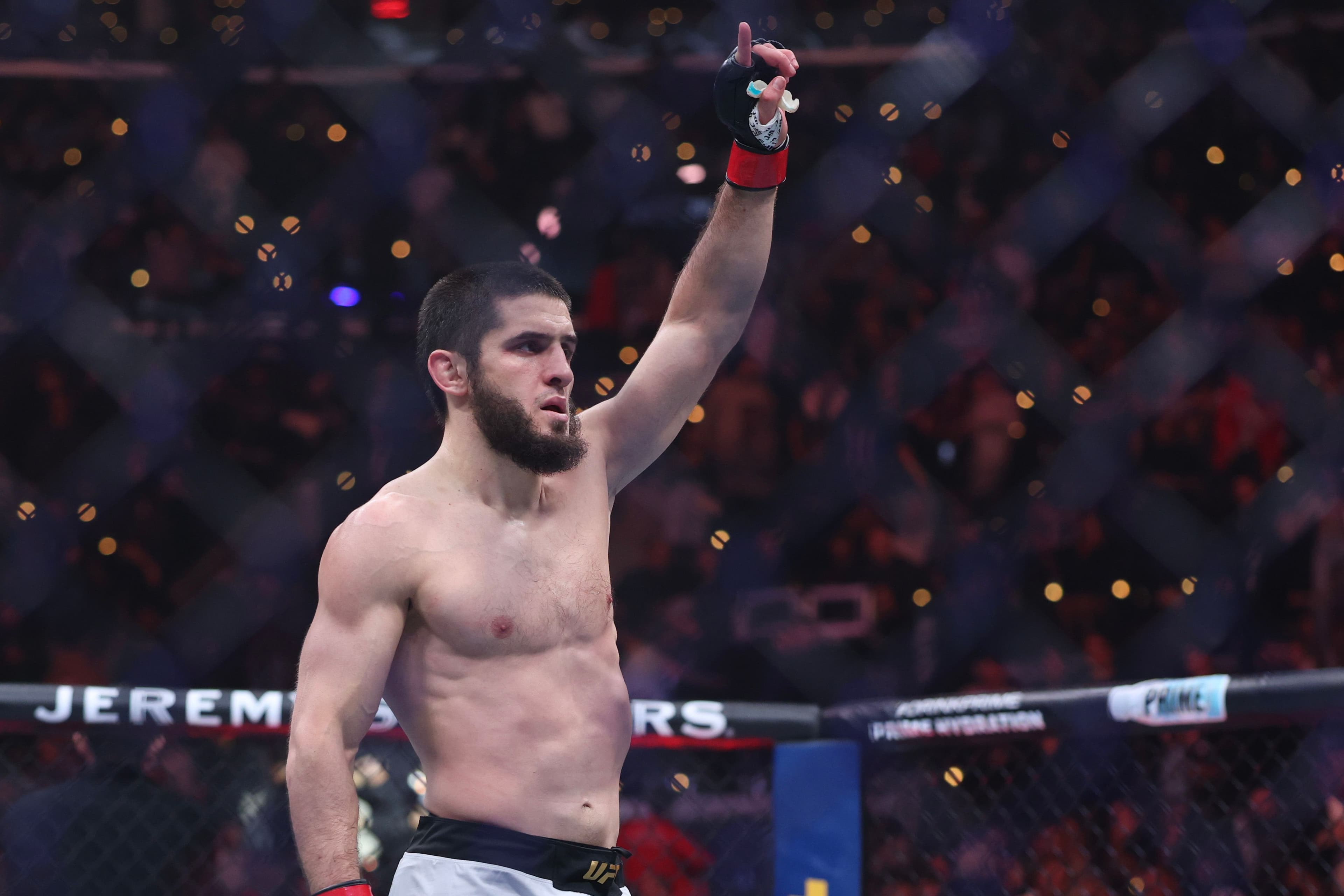 Islam Makhachev of Russia