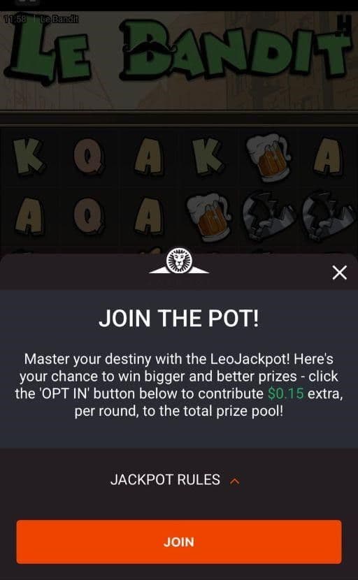 Jackpot Element le bandit