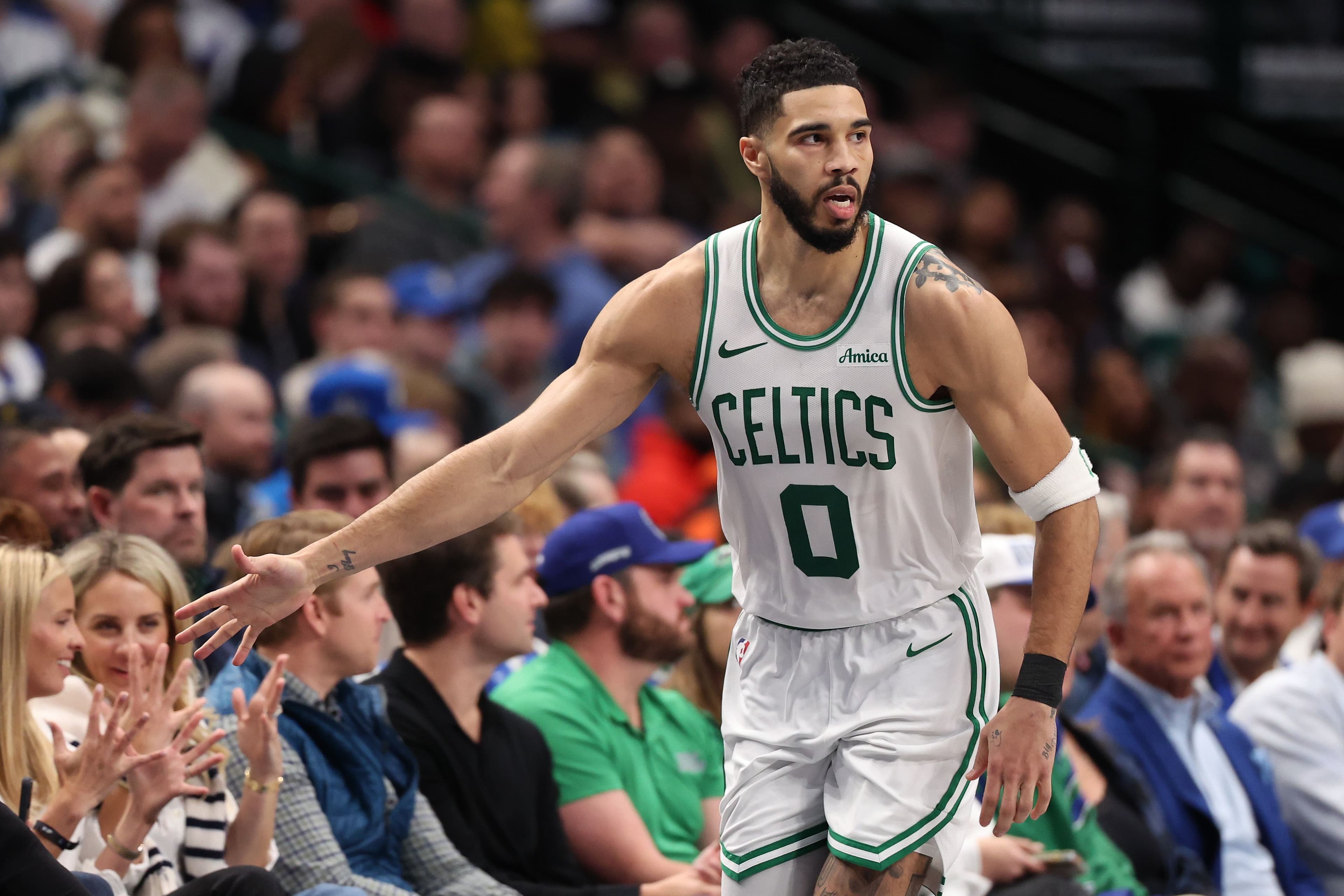 Jayson Tatum of the Boston Celtics
