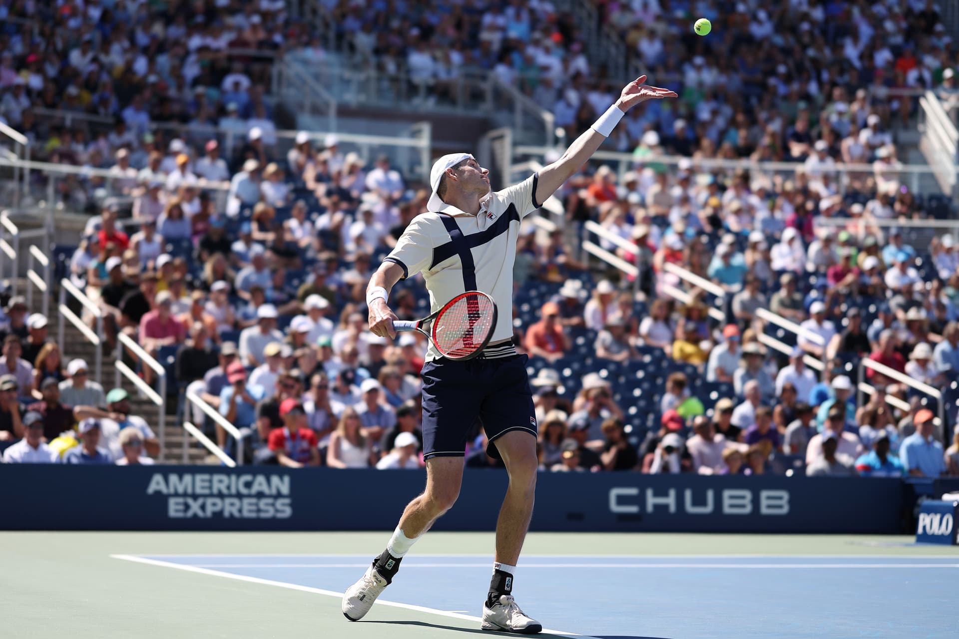 John Isner of the United States