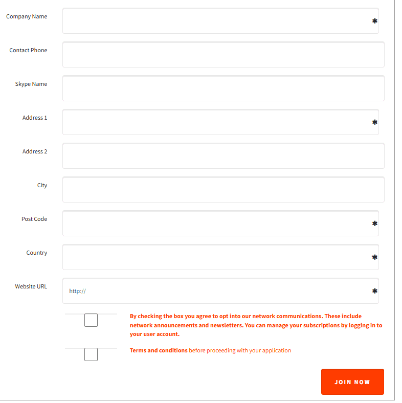 Betano Affiliate Program Application Process Step 3