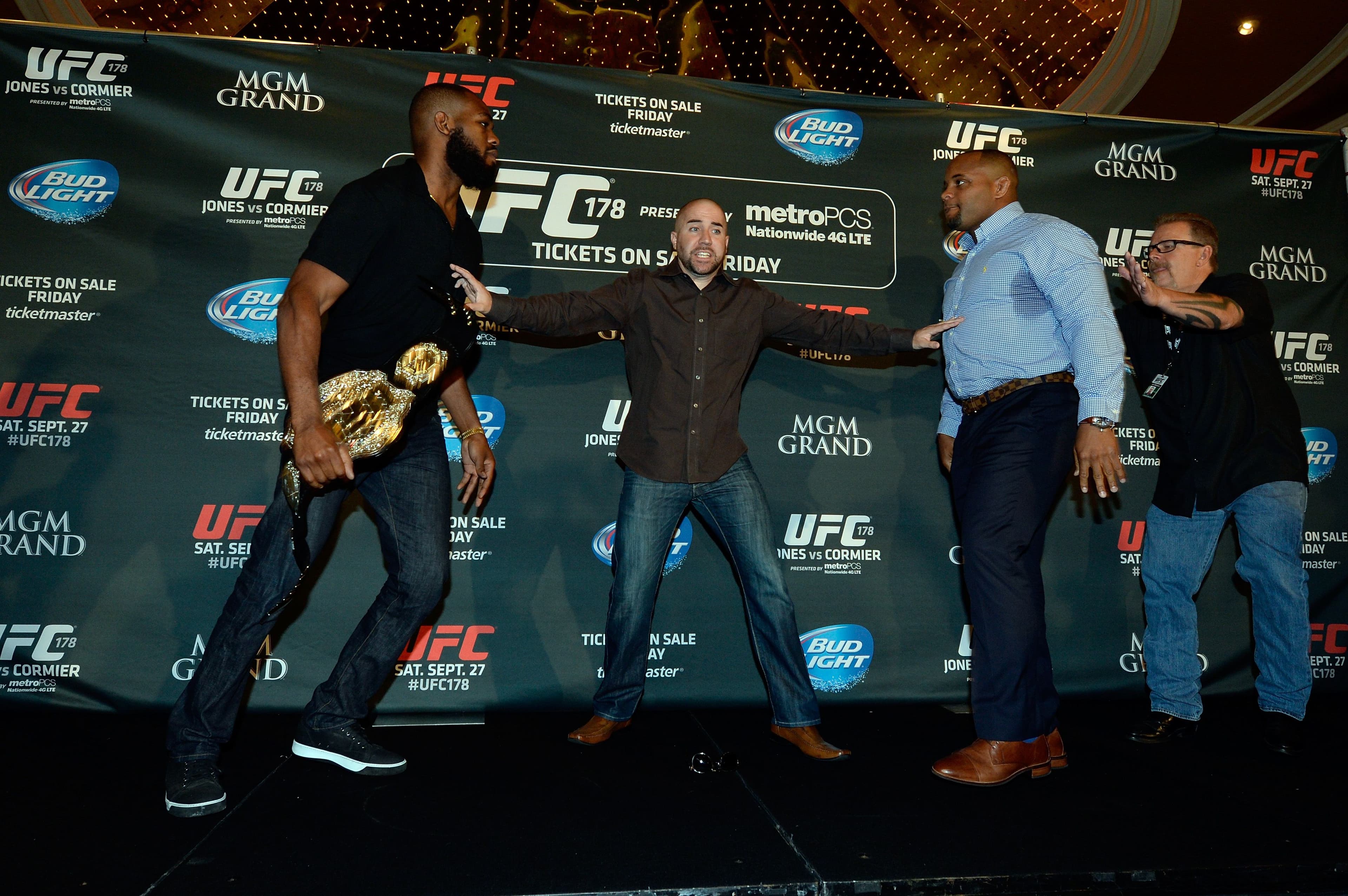 Jon Jones and Daniel Cormier are separated