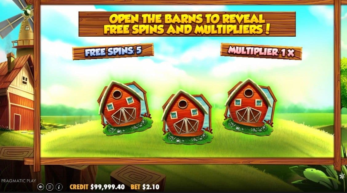 Land 3 scatters to trigger the free spins bonus round
