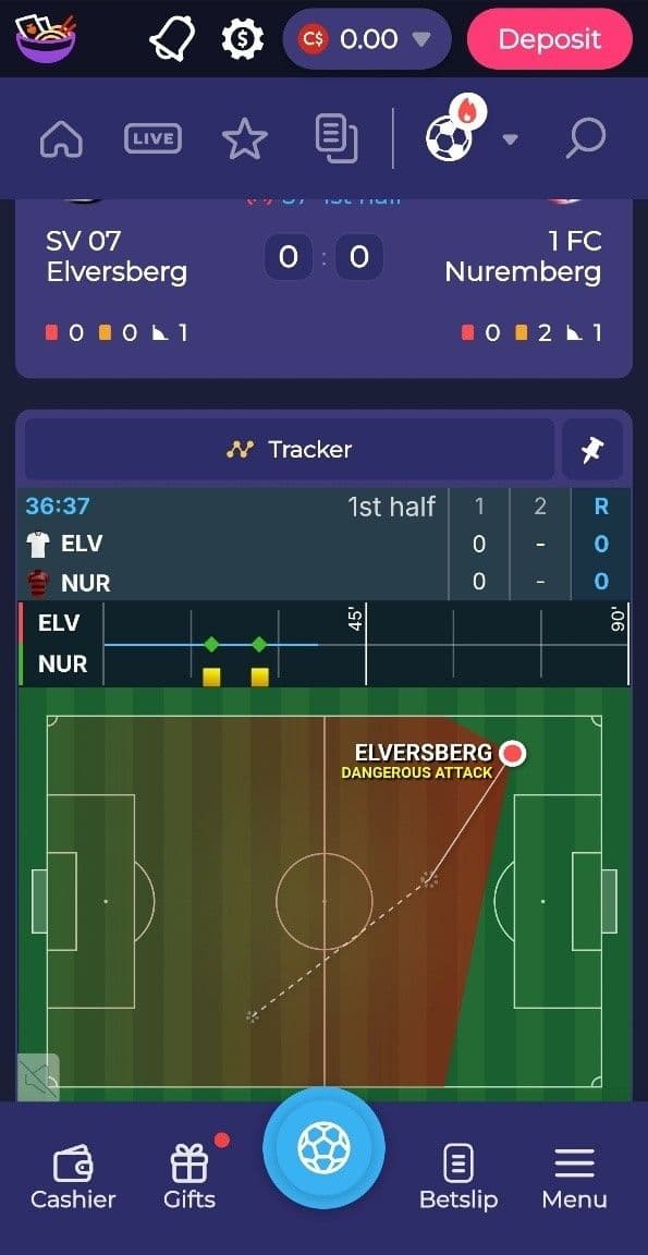 Live Betting & Streaming Ramenbet