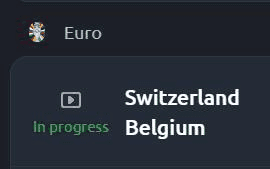  Betano will display a play/TV icon for any events with actual live streaming