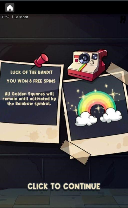 Luck of the Bandit – Free Spins
