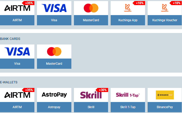 Make Your First Deposit