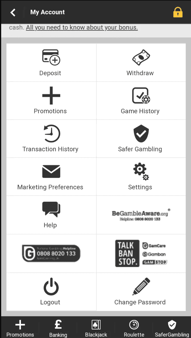 Make a deposit ($10 minimum at most sites).