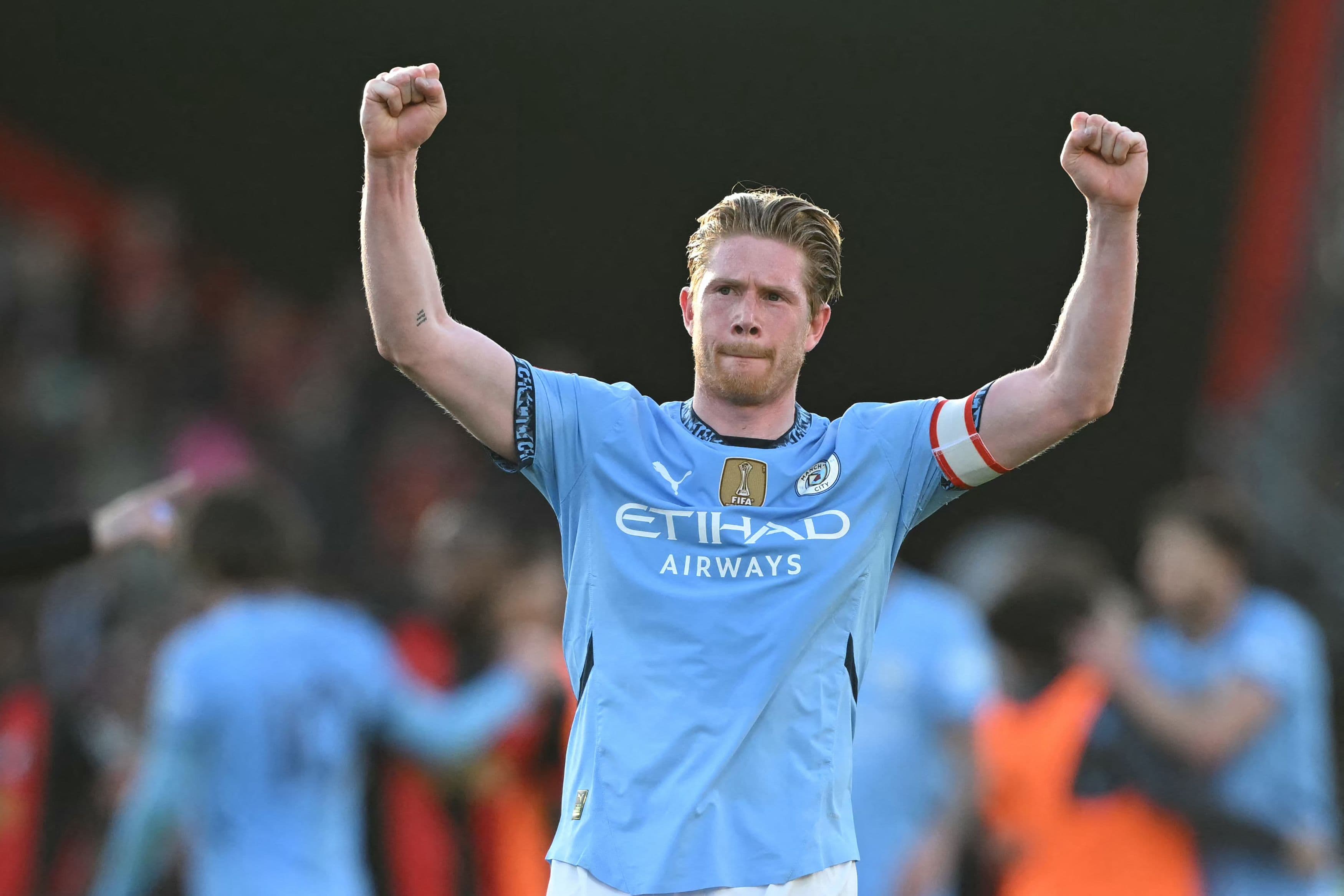 Manchester City's Belgian midfielder