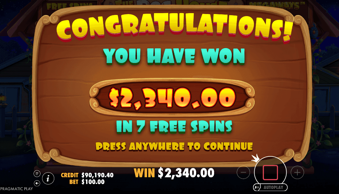 Max Win Potential dog house