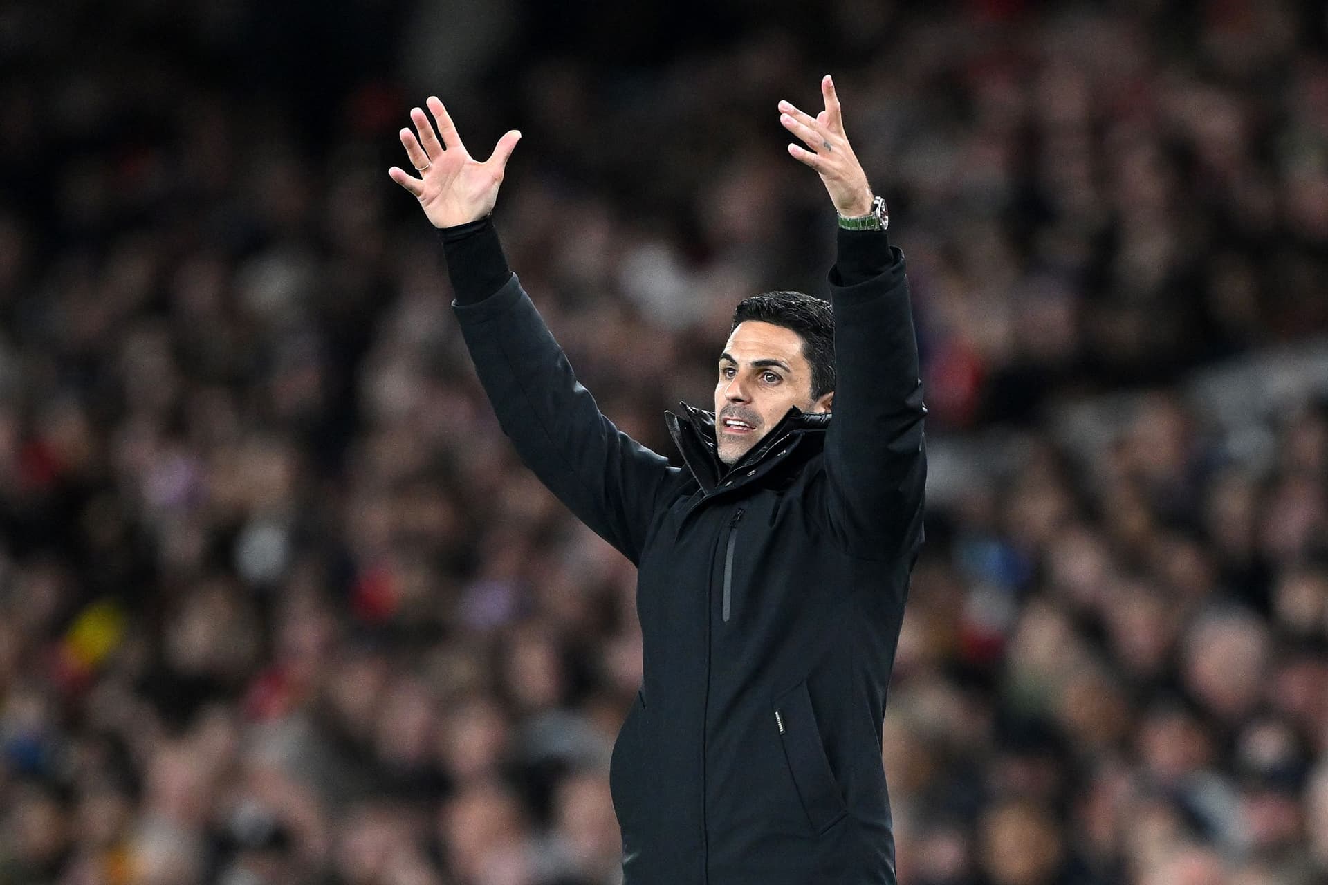 Mikel Arteta, Manager of Arsenal.