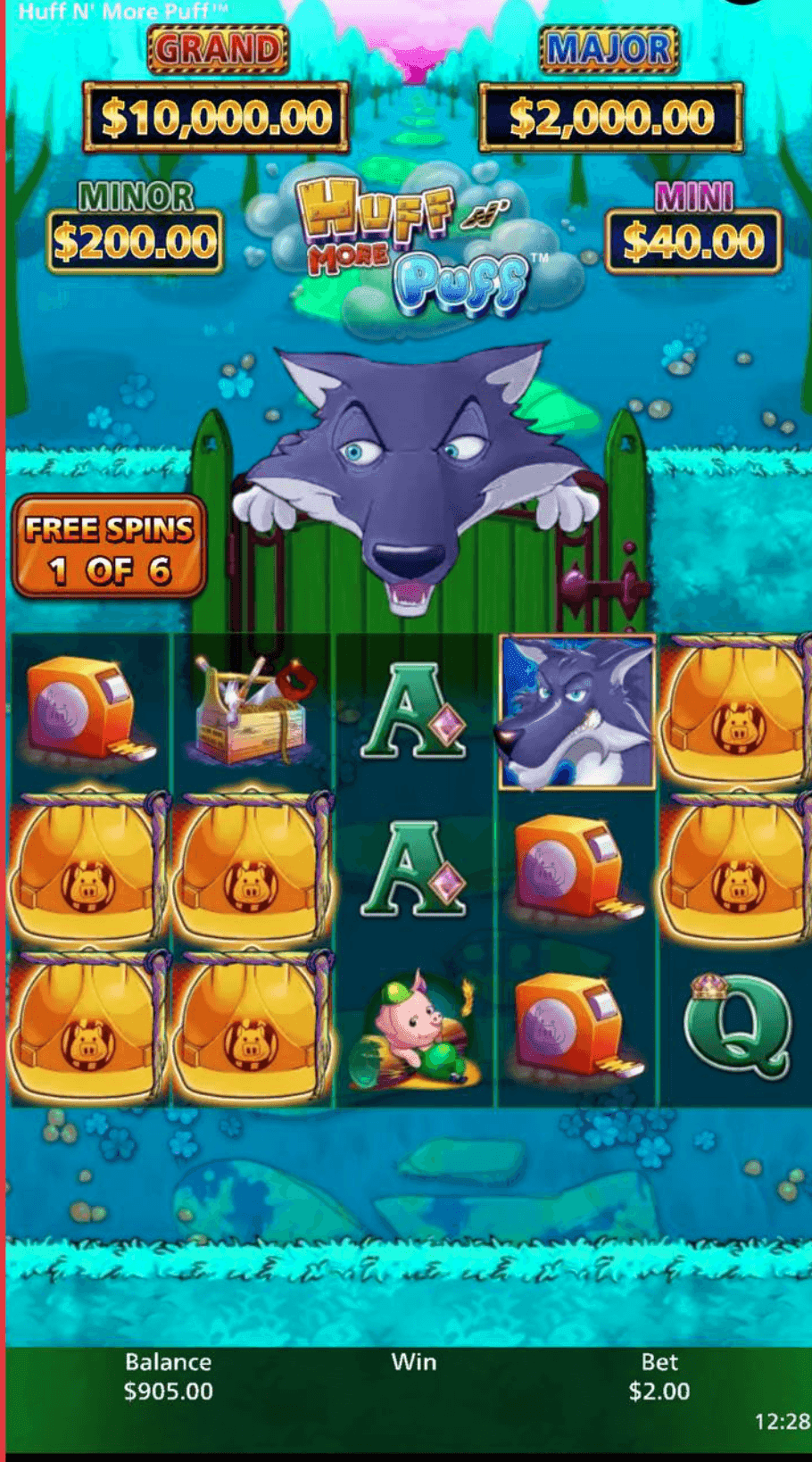 Mobile Play Experience huff and puff