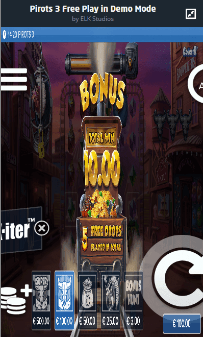 Mobile Play Experience pirots 3