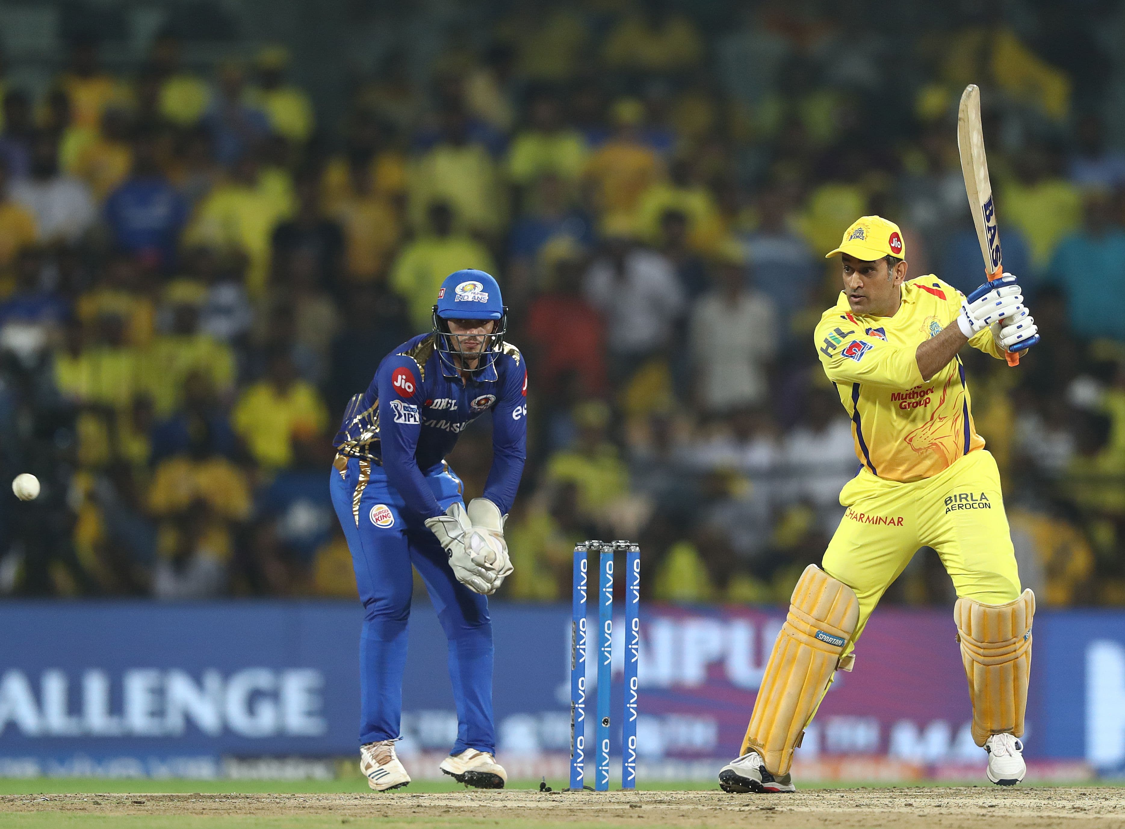 Ms Dhoni of the Chennai Super Kings