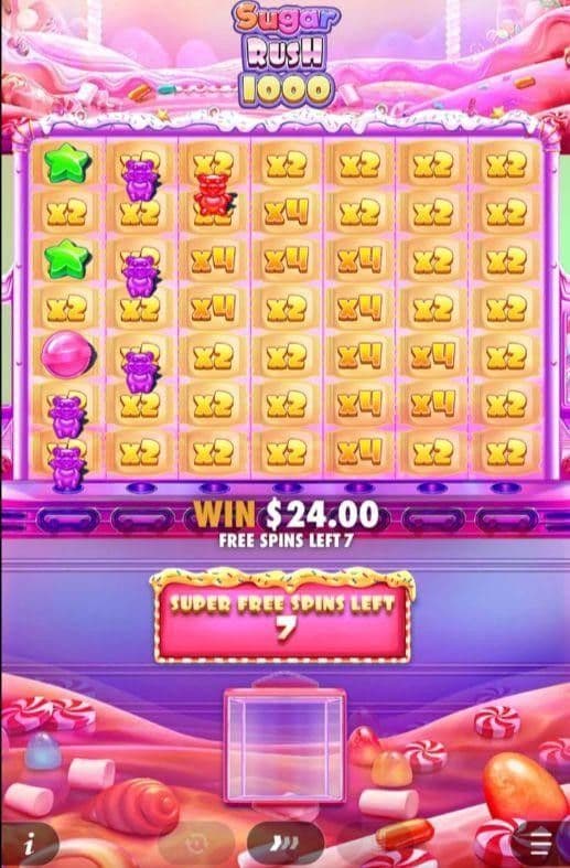 Multiplier Spots Feature sugar rush