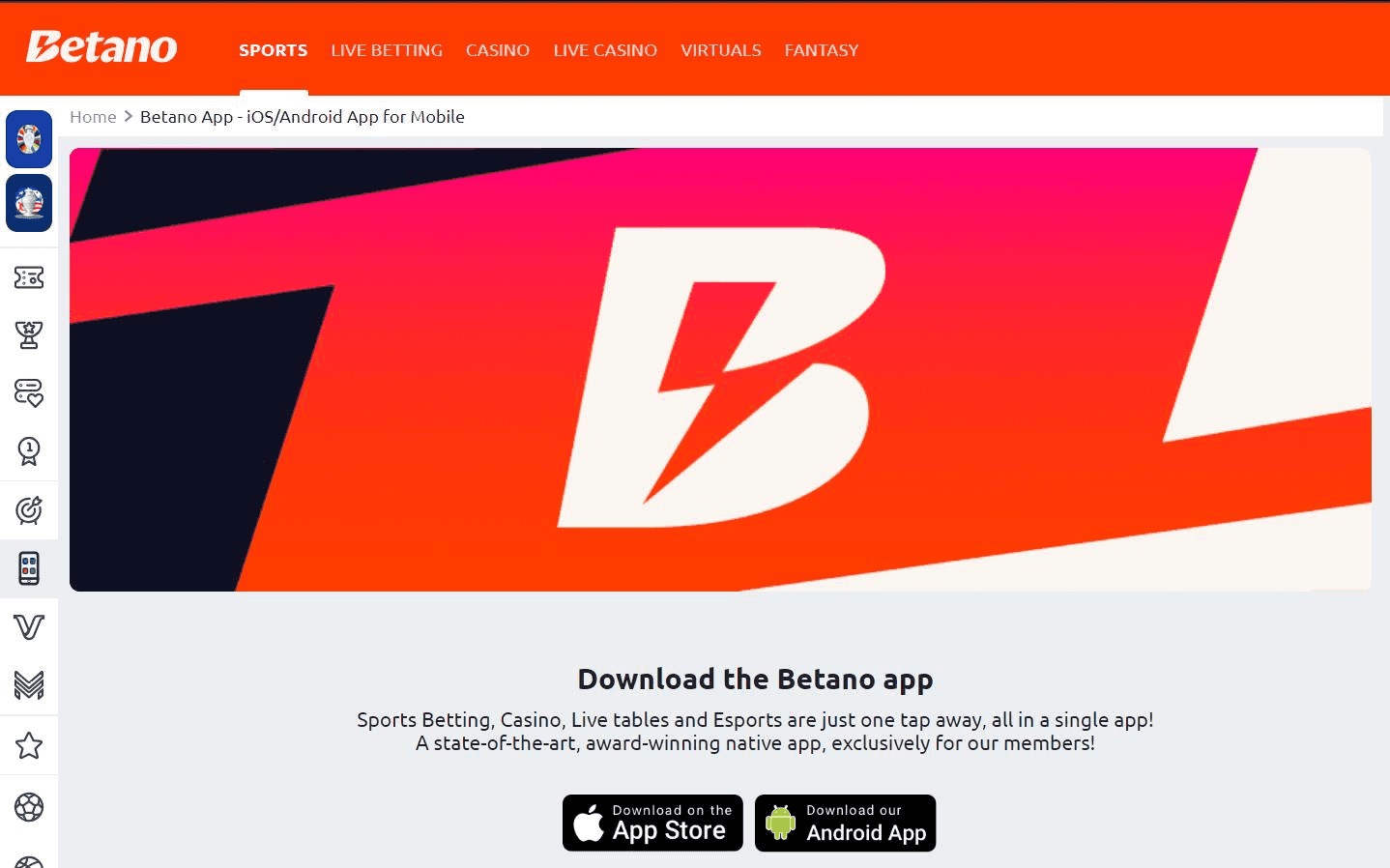 Image Credits : Betano