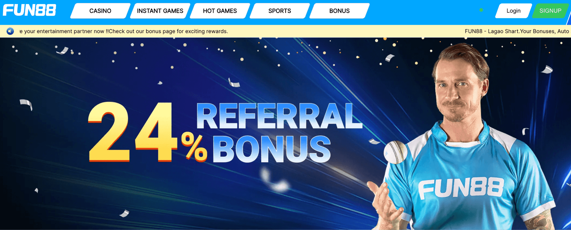 Fun88 Promotions & Limited-Time Offers