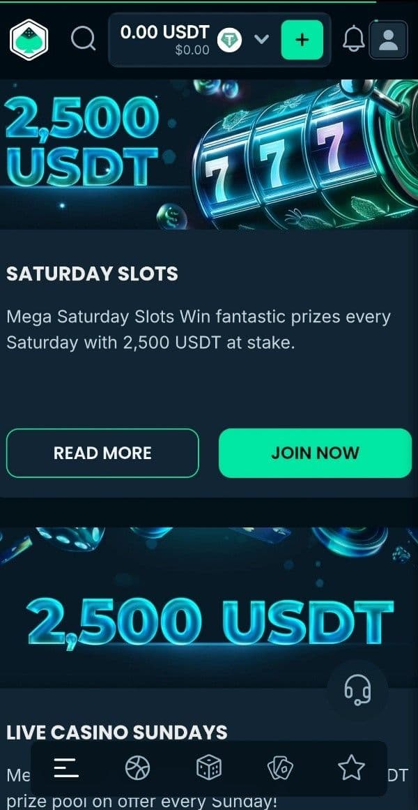Other Mega Dice Promotional Offers 