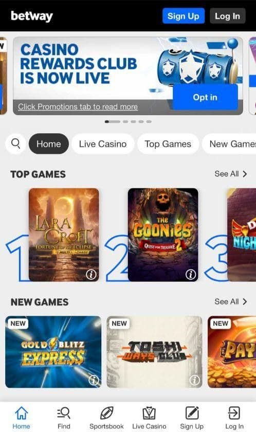 Pick a reputable casino like Betway 