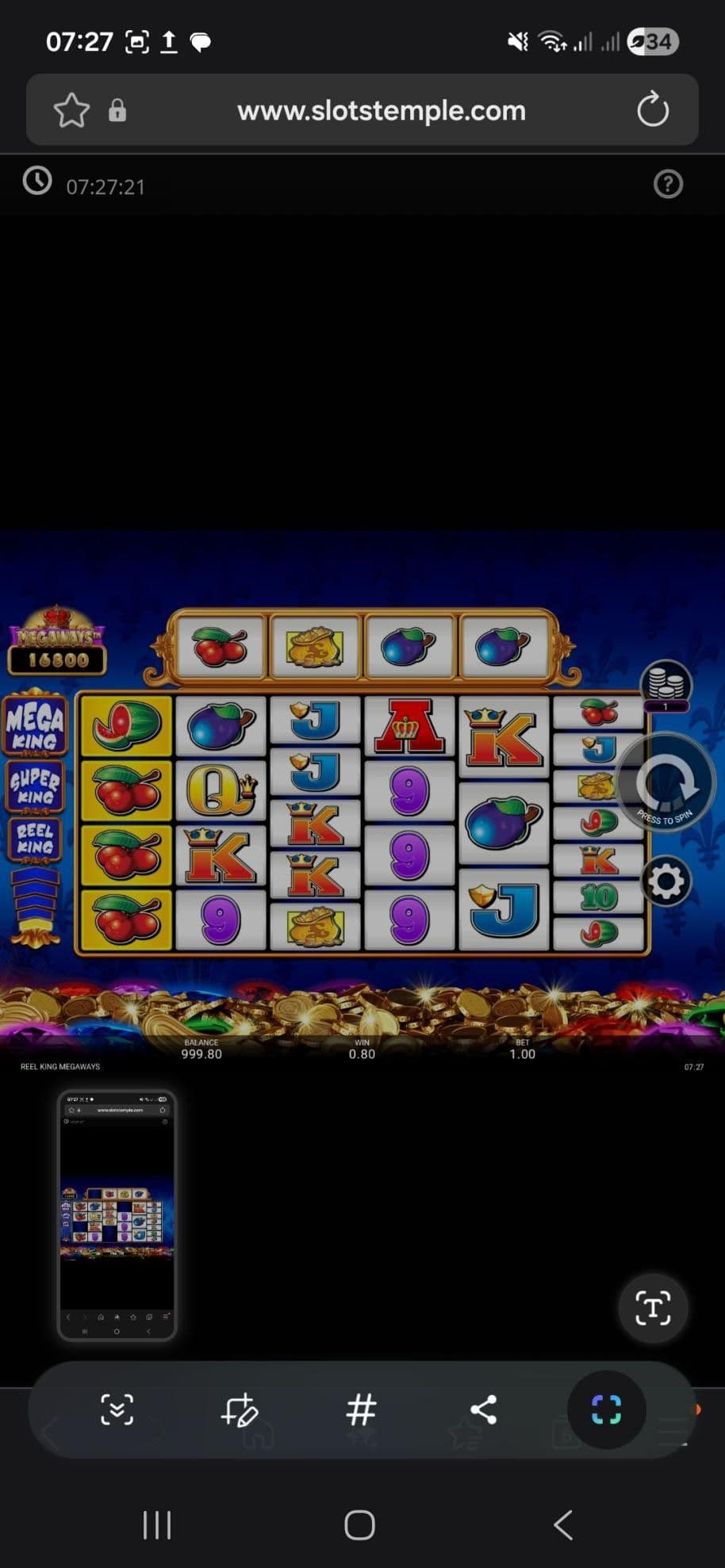 Reel King Megaways Slot for Real Money Playing Guide