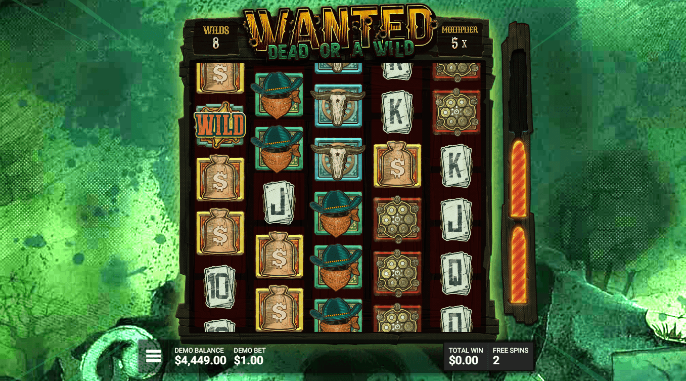 Wanted Dead or a Wild for Real Money Playing Guide