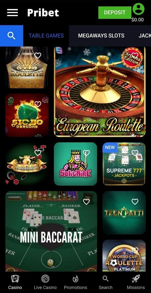 Pribet Poker 