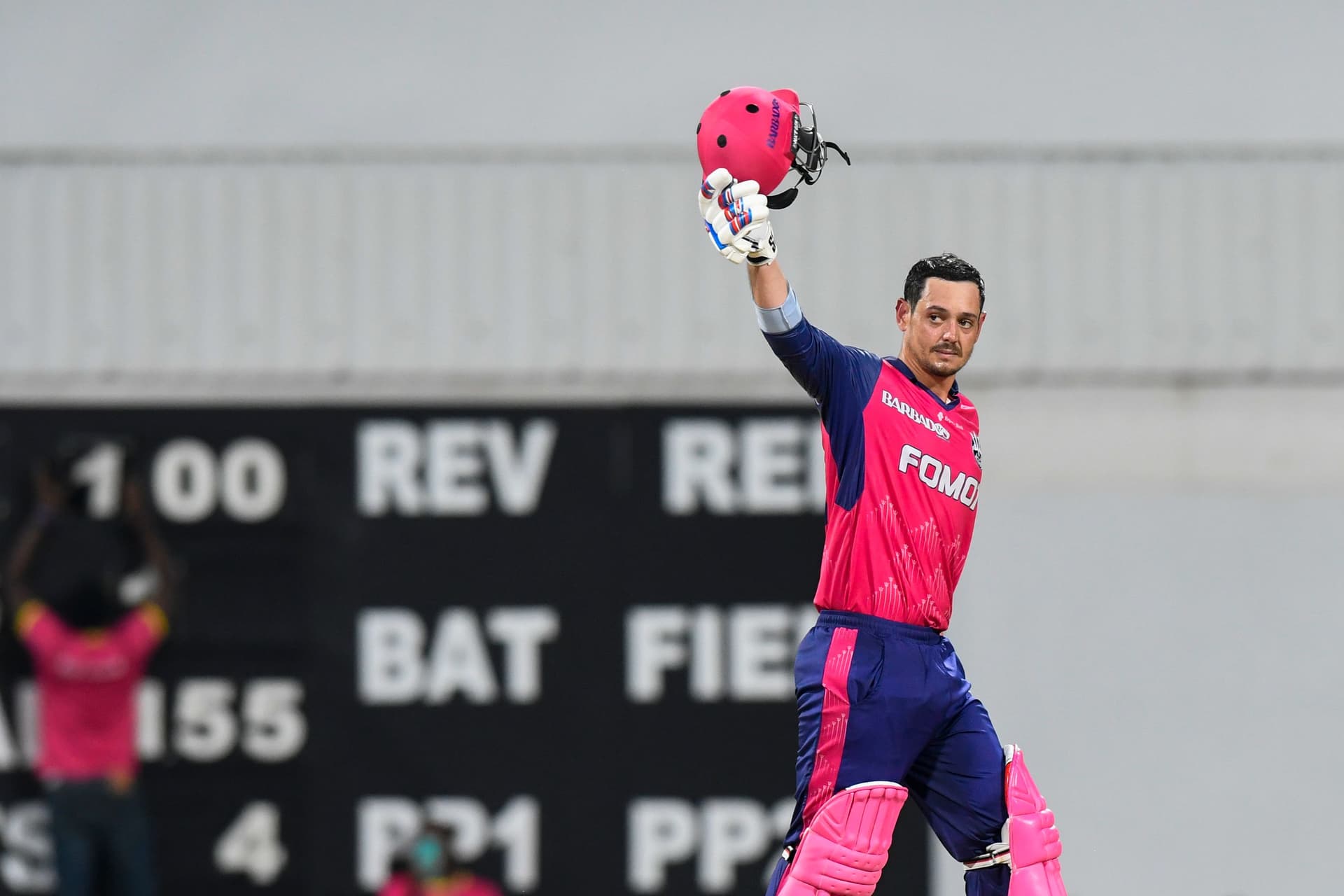 Quinton de Kock of Barbados Royals