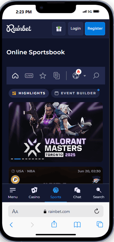 Rainbet Esports Betting Review