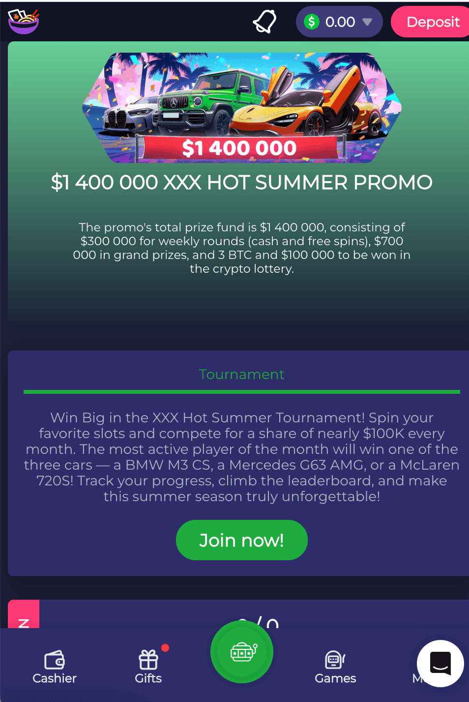 RamenBet Promotional Offers