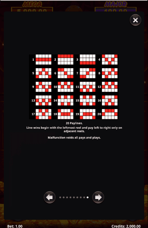 Reels, Rows, Paylines Lucky devil