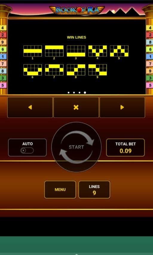 Reels, Rows, Paylines book of ra