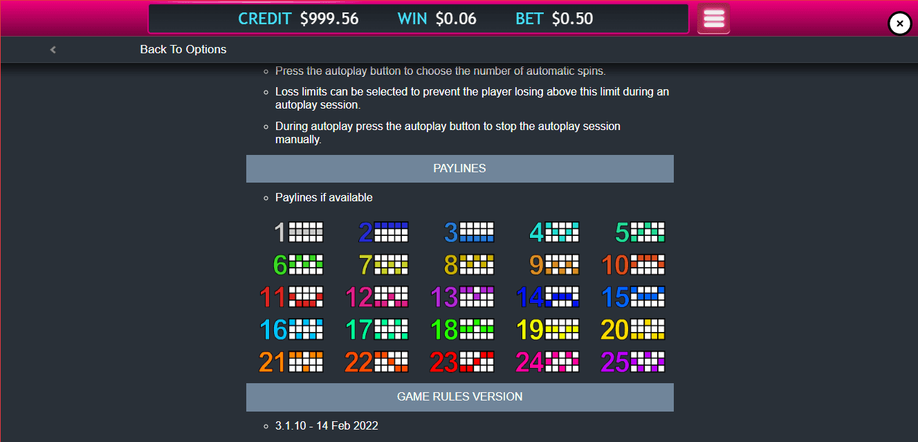 Reels, Rows, Paylines fluffy too