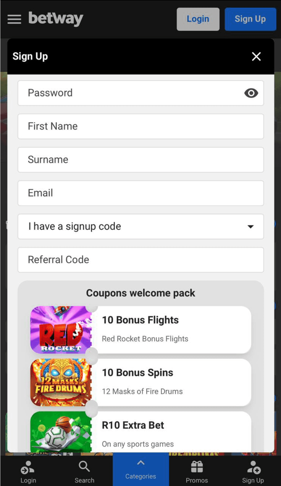 Register and verify your account.