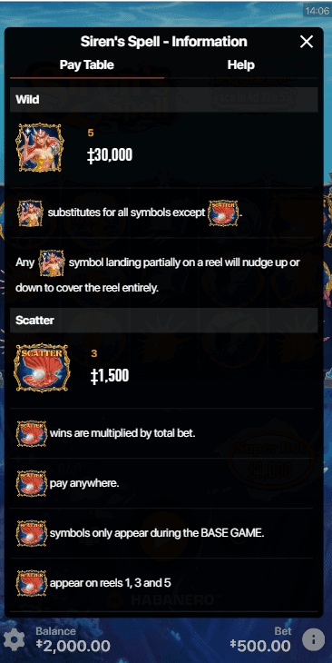 Regular Symbols siren spell