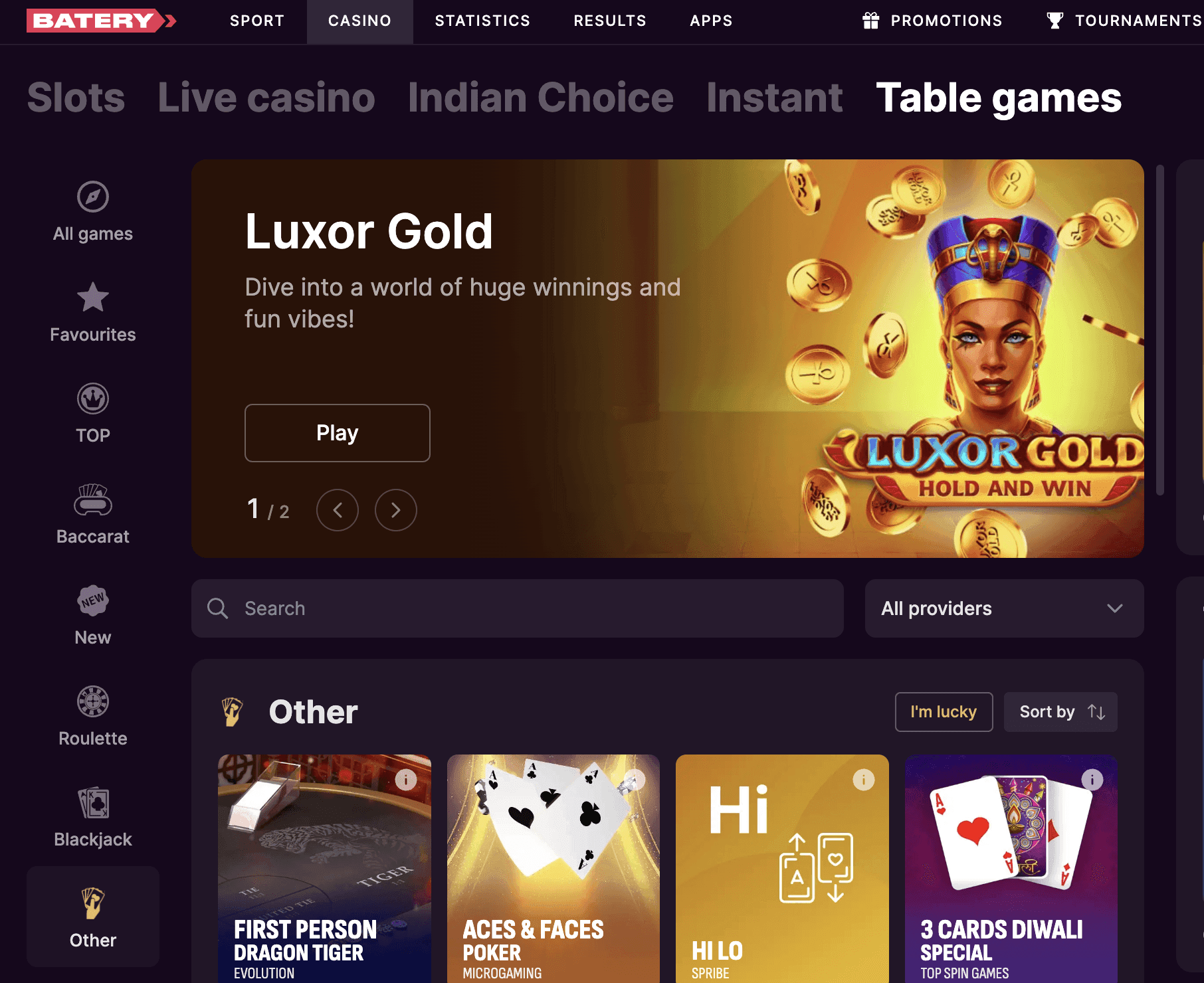 Review of Baterybet User Experience & Website Design