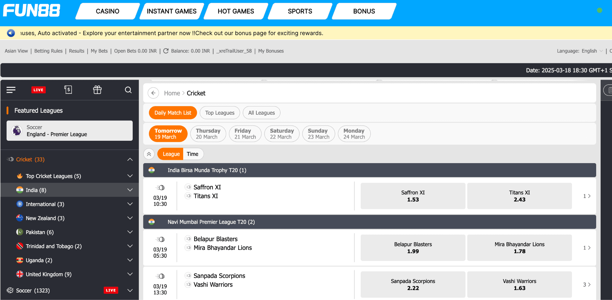 Review of Fun88 User Experience & Website Design