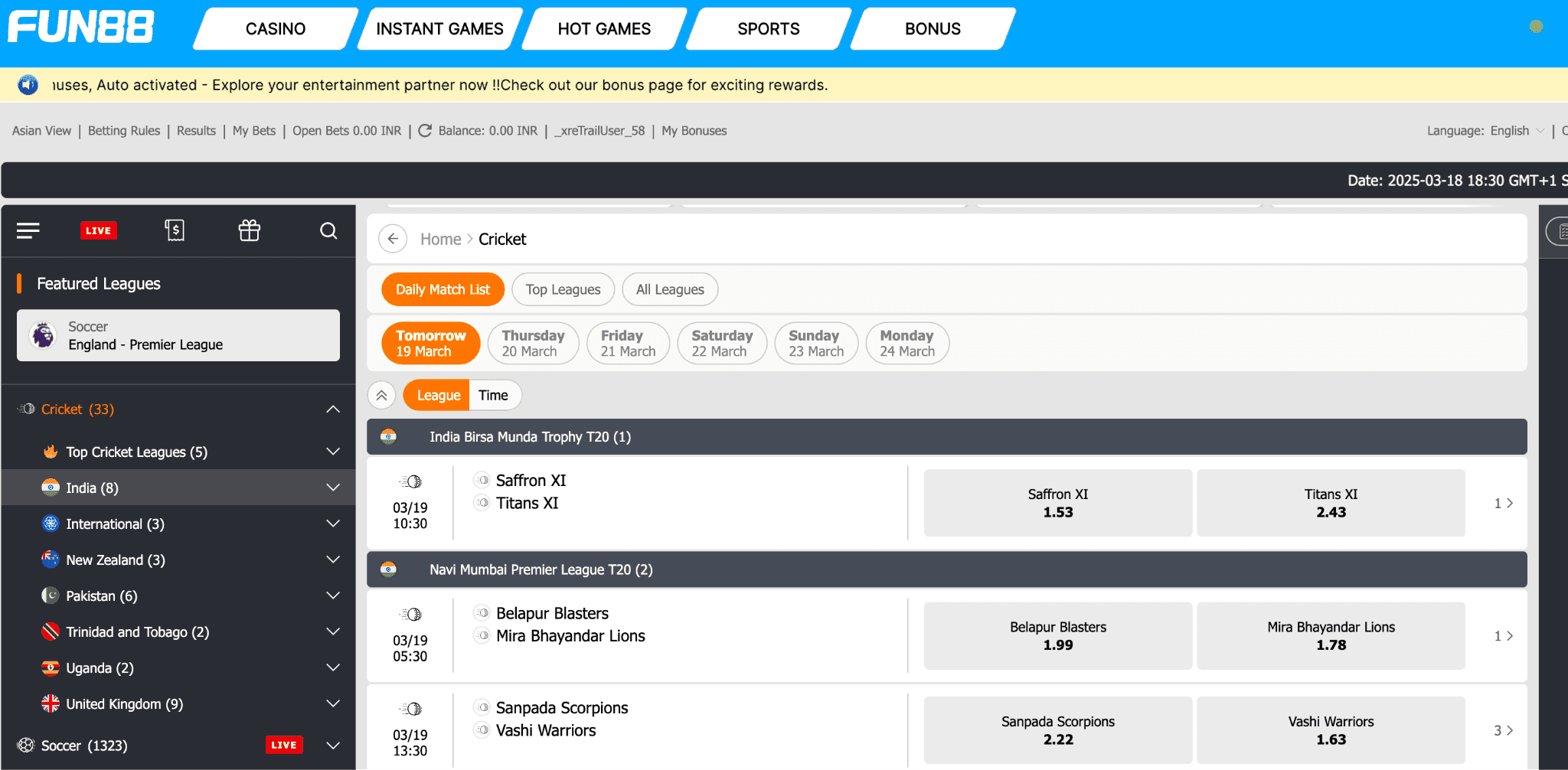 Review of Fun88 User Experience & Website Design