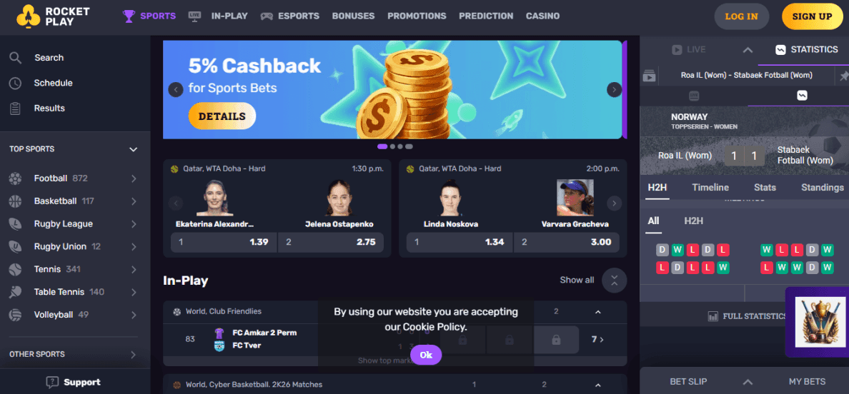 RocketPlay Stands Out 