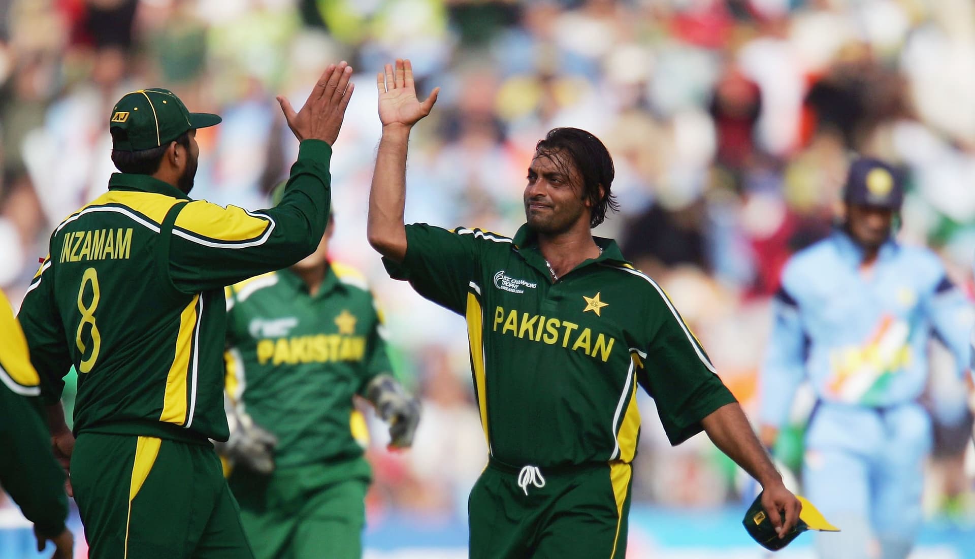 Shoaib Akhtar and Inzamam-Ul-Haq