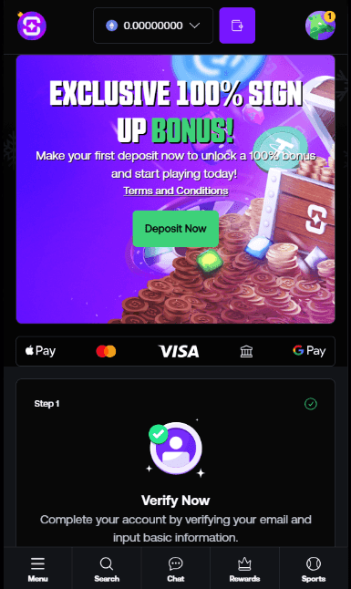 Shuffle Have a Welcome Bonus