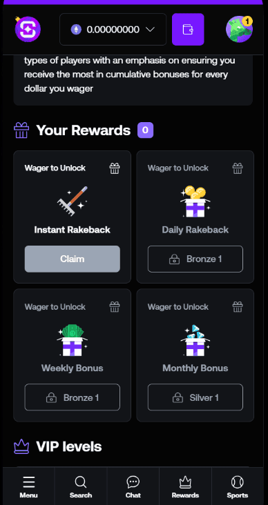 Shuffle VIP Club & Loyalty Program 