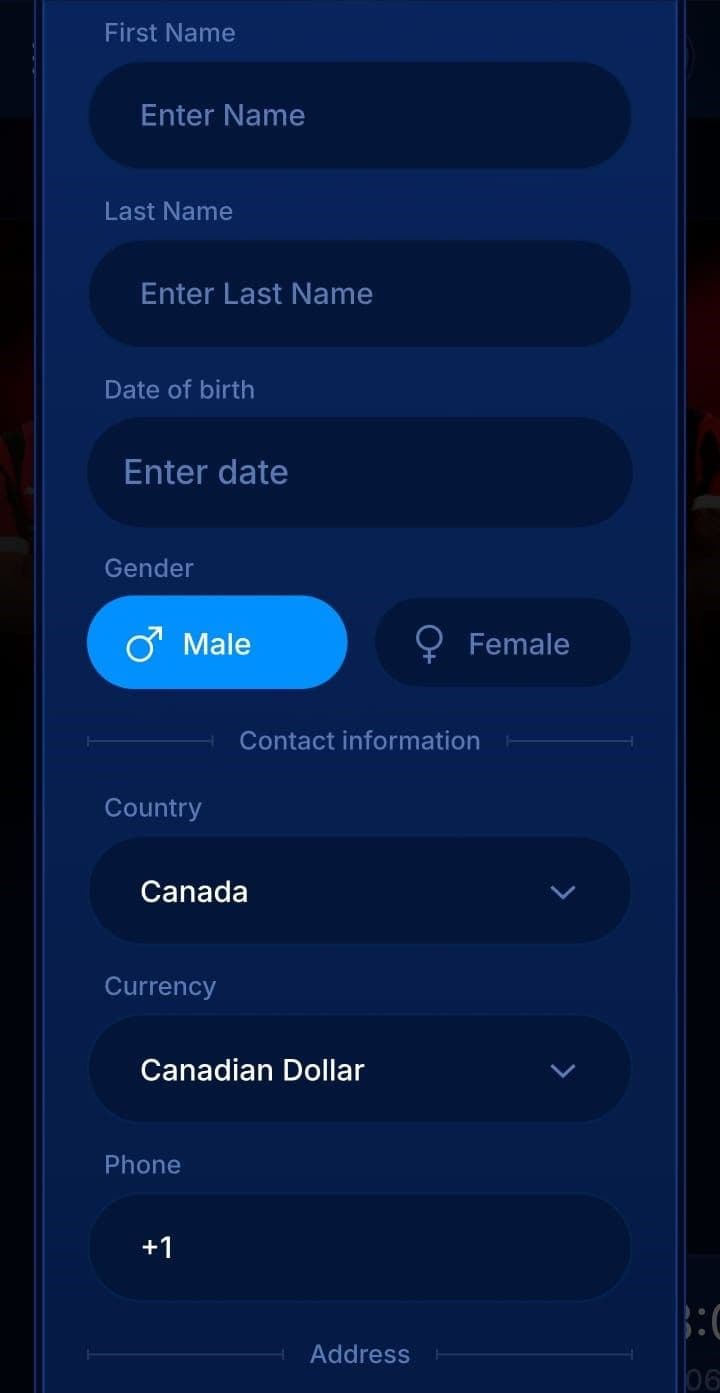 Sign up at Boomerang Bet