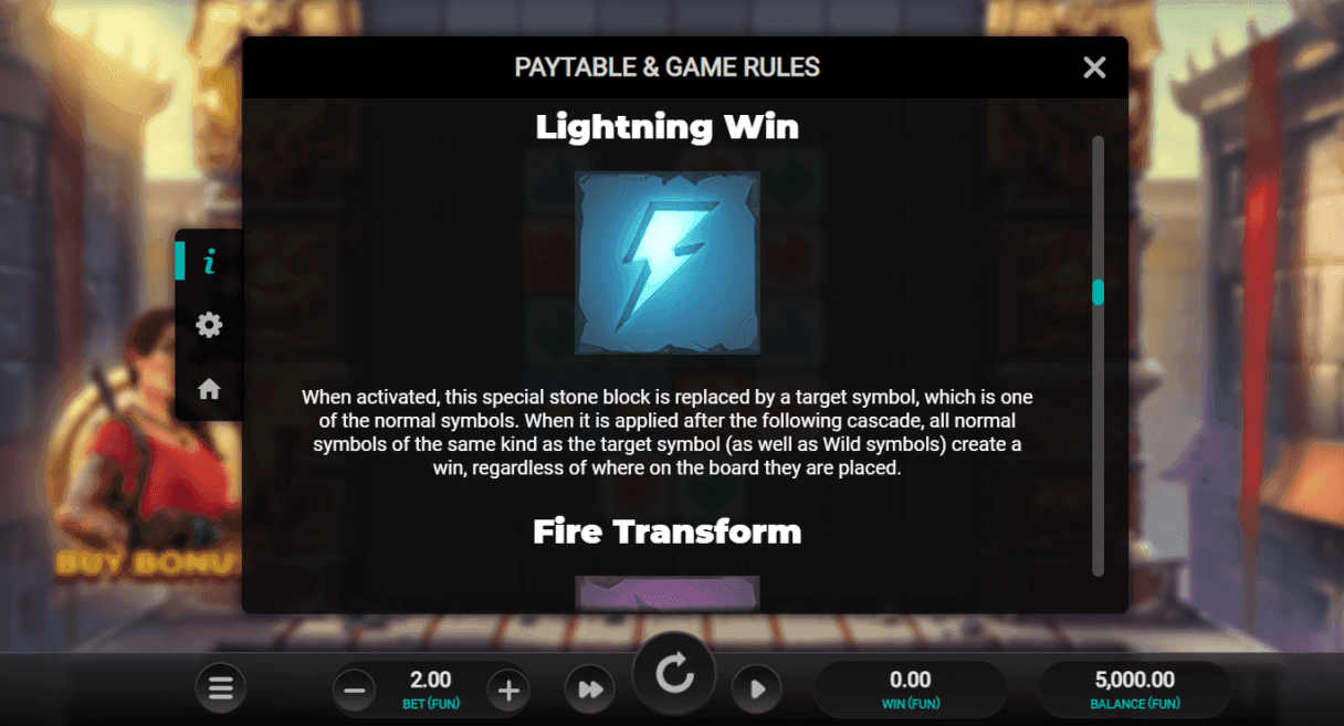 Special Symbols cluster tumble