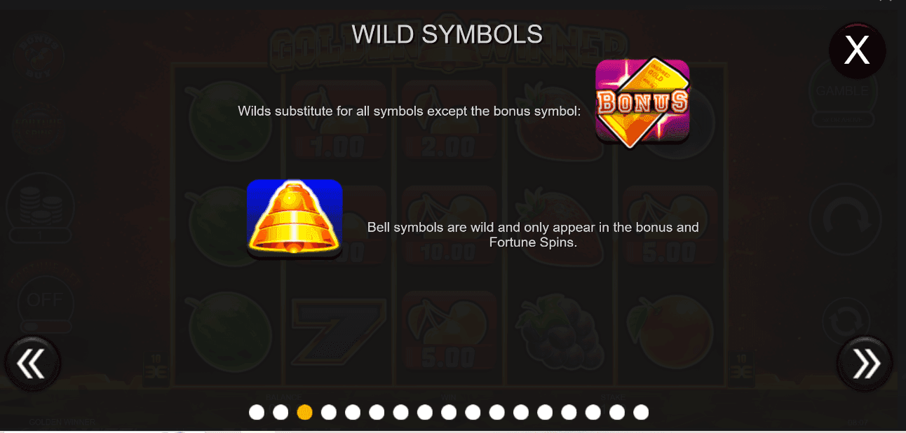 Special Symbols golden