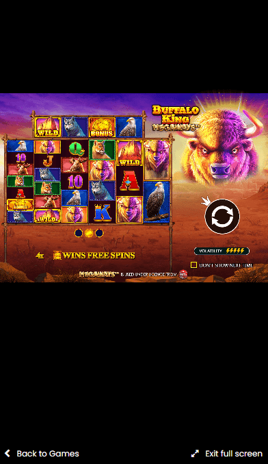 Spin the reels and watch as Megaways 