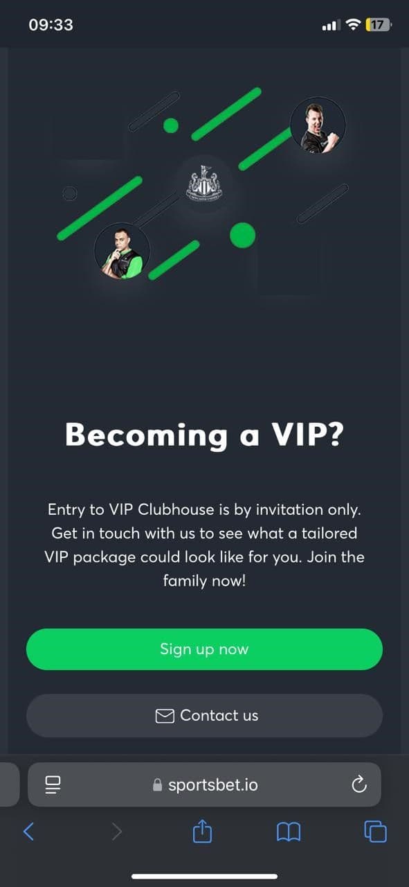 Sportsbet.io VIP Club 