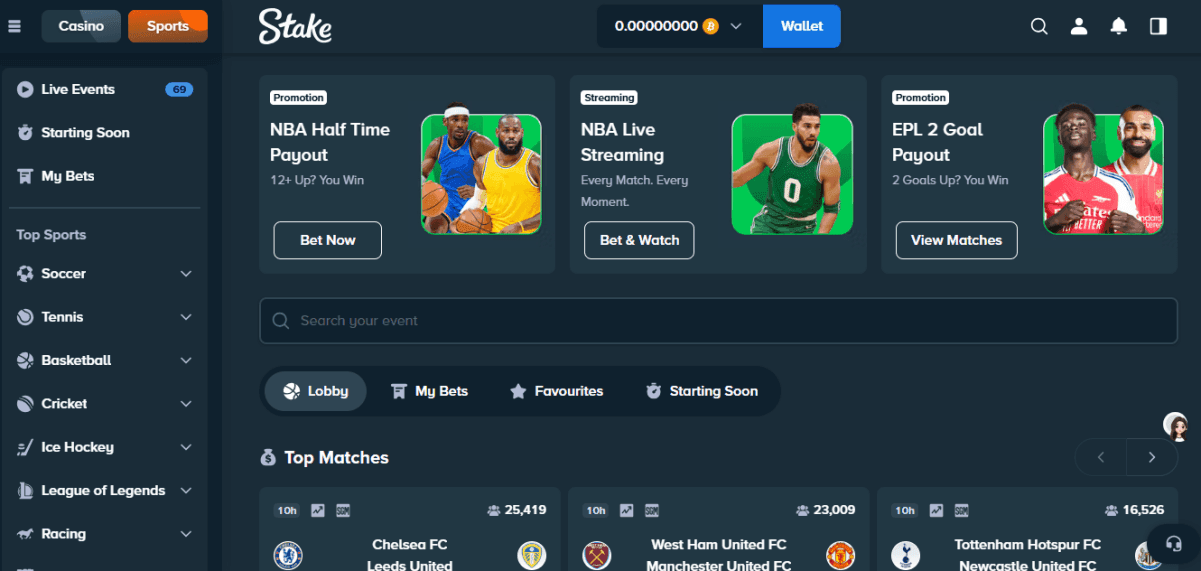 Stake as the Top Crypto Casino 